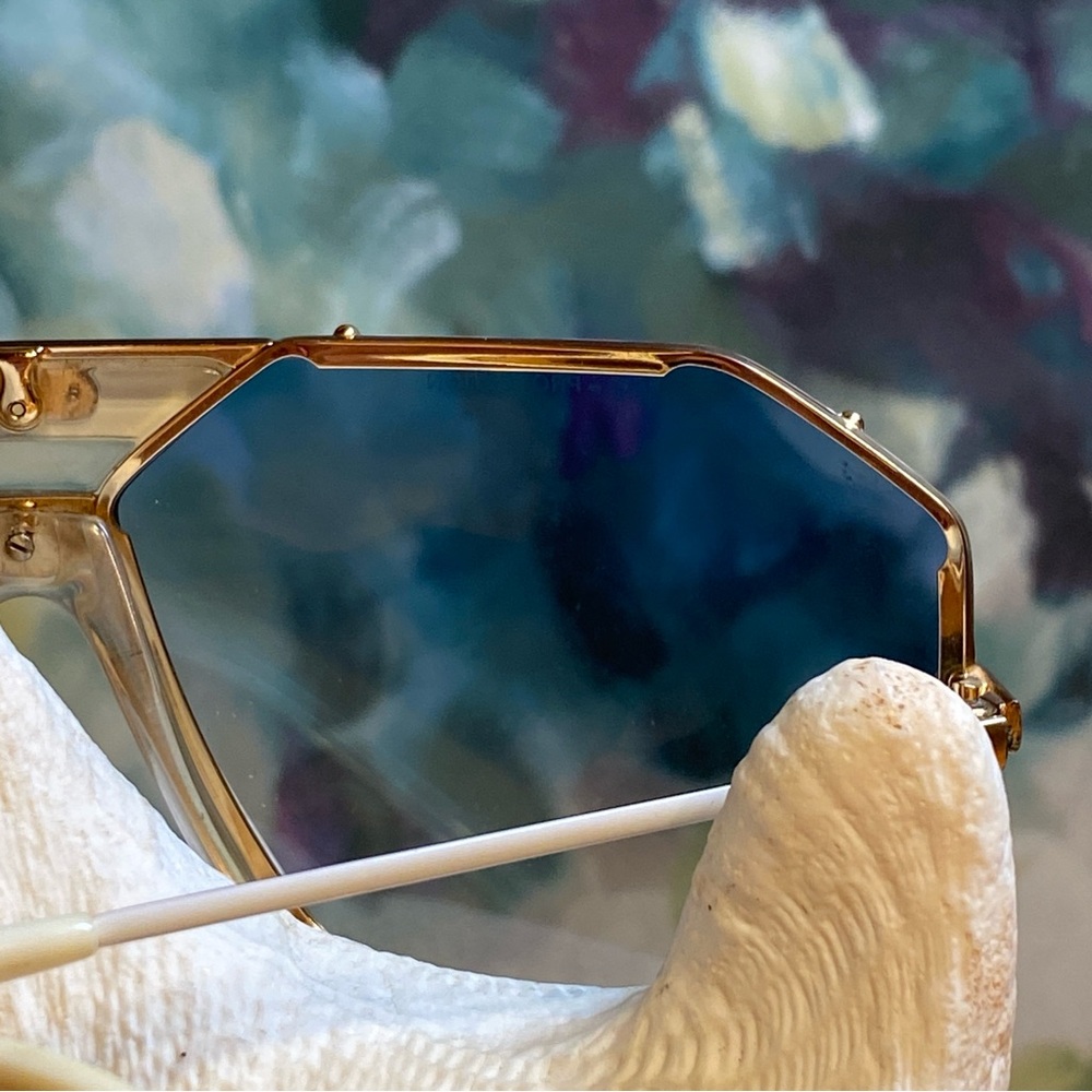 CAZAL Legends Model 905 COL 332 65-12 135mm White Gold Vintage 1980’s Sunglasses - Picture 7 of 17